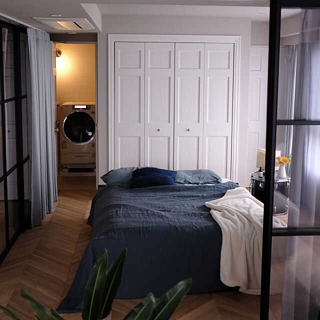 Bedroom,リネン,海外インテリア,海外インテリアに憧れる,花のある暮らし,IKEA,ACTUS(アクタス) yukiko130の部屋
