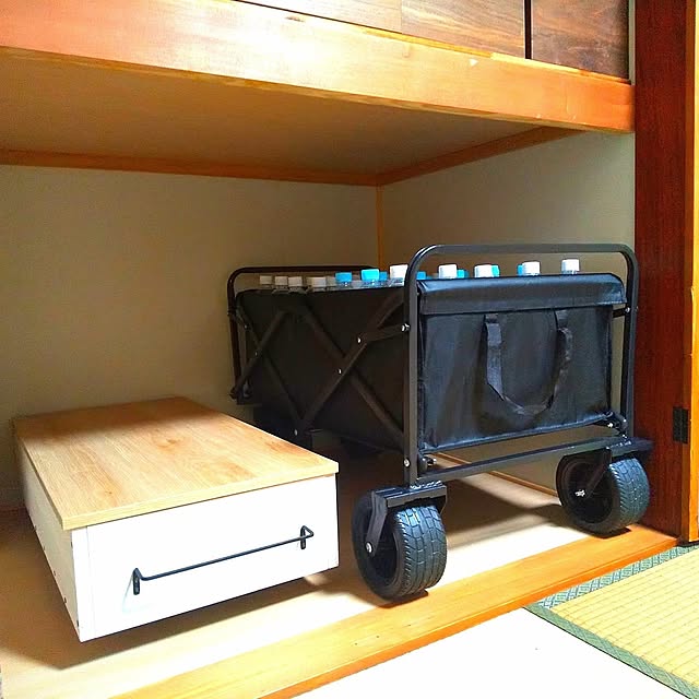 My Shelf,持たない暮らし,災害備蓄,災害備蓄水,ペットボトル,ペットボトル収納,押入れ,押入れ収納,押入れ用収納,キャスター,キャスター付きワゴン,キャスター付きワゴンDIY,DIY,DIYボックス,DIY収納ボックス,キャスター付き収納BOX,脱プラ,脱プラ収納,脱プラスチック,プラスチック視界に入れたくない選手権 rikkyの部屋