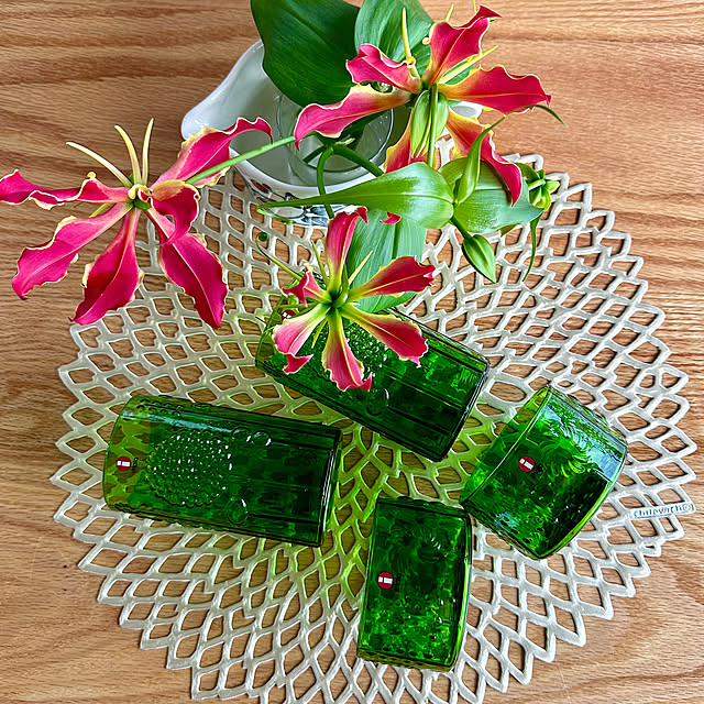 My Desk,お花のある暮らし♡,フローラ,Iittala,アラビア,chilewich,北欧好き,スコープさんで購入,お花大好き♡,いいね、フォロー本当に感謝です♡,#arabia,はなのある暮らし,ルノフロストベリー,アラビアルノフロストベリー,scope_japan luluの部屋