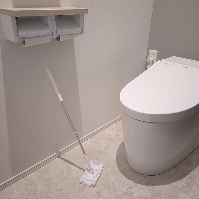 Bathroom,カインズ,便利グッズ,便利アイテム,トイレ床用ワイパー,ミニワイパー,トイレ用ミニワイパー,トイレ掃除,コンパクト,トイレ,クッションフロア ieteriorの部屋