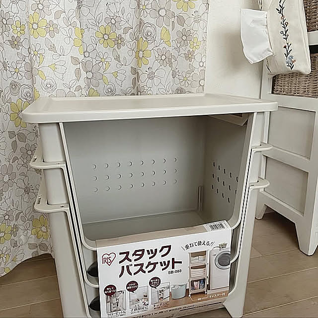 Bedroom,購入品,収納,スタックバスケット,アイリスオーヤマ,インテリア,カフェ風,北欧,ナチュラルインテリア,カントリー,おうち,掃除,ナチュラルフレンチ,子供と暮らす。,南仏風,ねこと暮らす。 yu-iの部屋