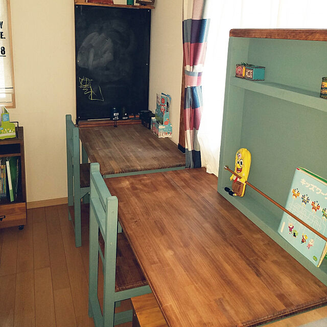 My Desk,学習デスク,学習机,カントリー家具,おしゃれな家にしたい,DIY,テーブル kuniakiの部屋