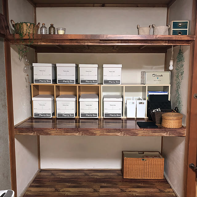 見せる収納,押入れ収納,ダイソー,100均,DIY,レトロ,セリア,古い家を楽しむ,Lounge toroの部屋
