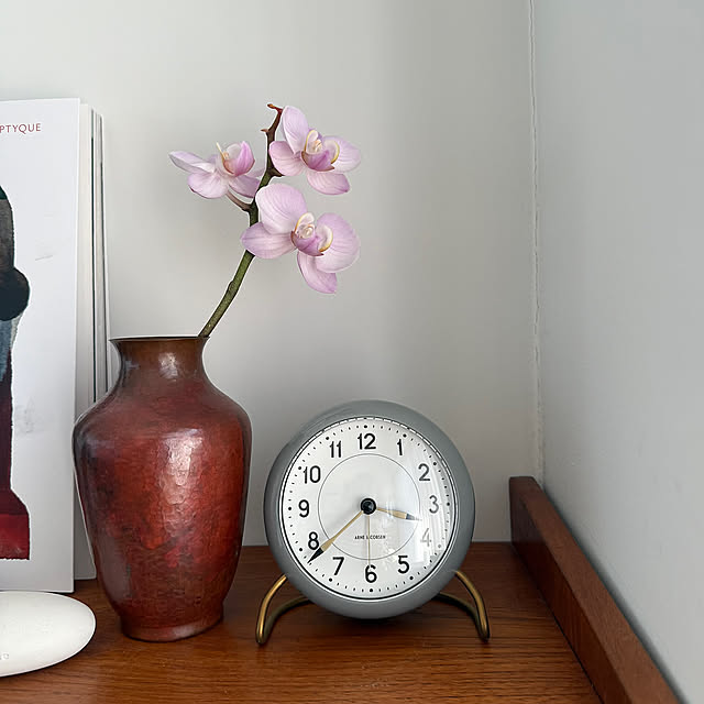 My Shelf,アルネヤコブセンテーブルクロック,Arne Jacobsen,時計,北欧インテリア,イベント参加 nn-homeの部屋