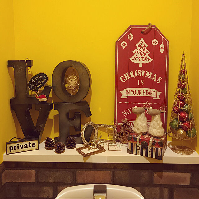 Bathroom,クリスマス,注文住宅,アクセントクロス miiikonの部屋