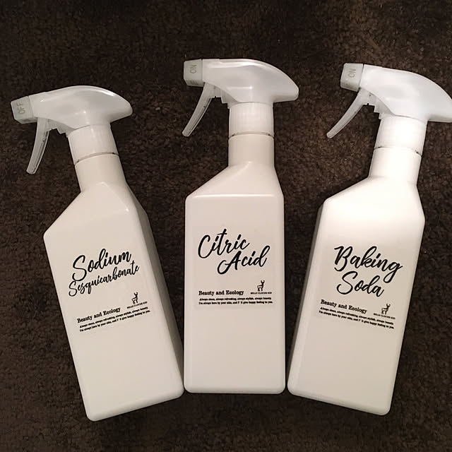 Bathroom,クエン酸,重曹,一人暮らし,1LDK,買ったもの,無印良品,詰め替えボトル,セスキ炭酸ソーダ水,ベルクロッシュキッド sara165の部屋