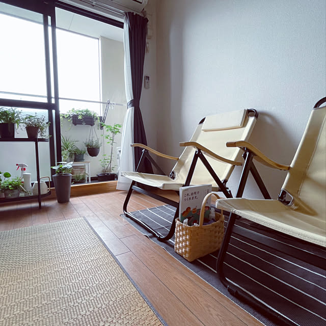 カゴ収納,片付けやすい,い草のある暮らし,賃貸,IKEA,心地よい暮らし,賃貸インテリア,2LDK,グリーン,イケヒコ,アウトドアリビング,断捨離,DIY,快適な暮らし,グリーンのある暮らし,2人暮らし,シンプル,自然を感じる暮らし,かご好き,ベランダガーデン,『RCカントリー倶楽部☆』,マンション暮らし,くつろぎ空間,Lounge,手作りかご,ハンドメイド,アウトドア akoの部屋