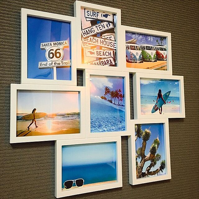 On Walls,photo,写真フレーム,IKEA,一人暮らし,DIY,海を感じるインテリア,海,カリフォルニア,くつろぎ空間,beach,海が好き zuchi51の部屋