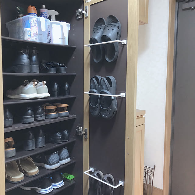 Entrance,サンダル収納,靴収納,玄関収納,超強力両面テープ,超強力,スコッチ® 両面テープ,しっかり貼れる,新生活フェス2025 katoponの部屋