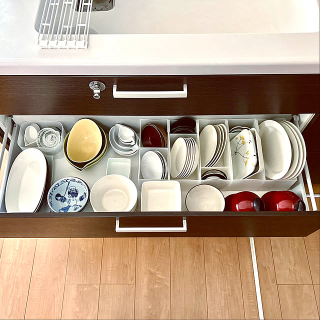Kitchen,食器収納,キッチン収納,心地よい暮らし,無印良品,収納,整理収納,箱瀬淳一,TOTOクラッソ sacchiの部屋