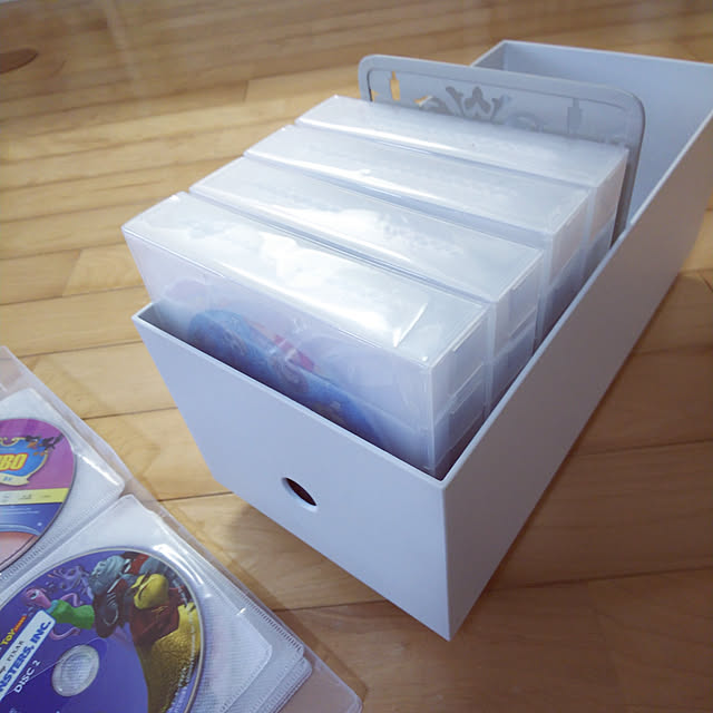 Overview,無印良品,いつもいいねやコメありがとうございます♡,コロナに負けるな！,ダイソー,DVD収納,シンデレラフィット♡ pipiの部屋