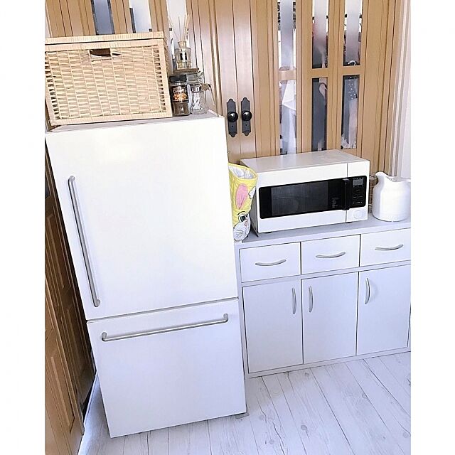 無印良品 家具みたいなシンプルデザイン 冷蔵庫 - 冷蔵庫