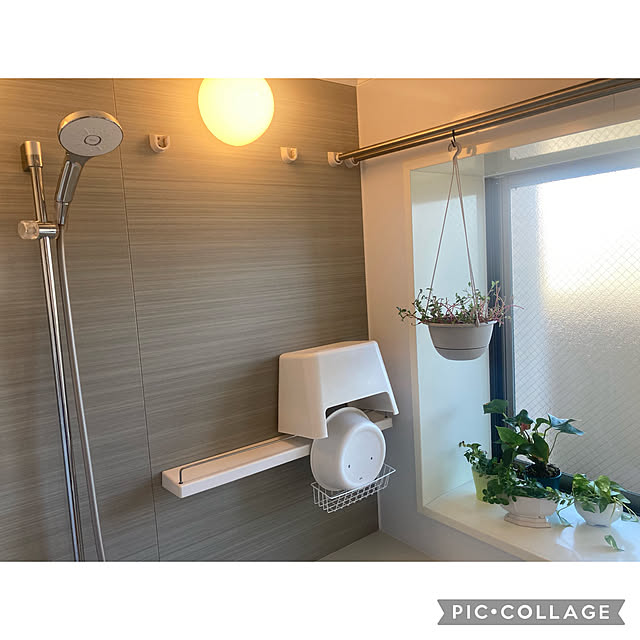 Bathroom,LIXIL,アロマティカス,シャワーヘッド,ポトス marukoの部屋
