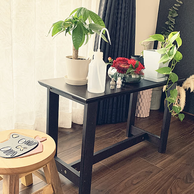 ポリボトル・ノズル付,無印良品のポリボトル,フラワーアレンジメント,観葉植物増やしたい,観葉植物初心者,窓辺のインテリア,モノトーン,お気に入り♡,皆さんの素敵なインテリアに憧れる❤︎,見て頂き感謝です♪,My Shelf kiyoeの部屋