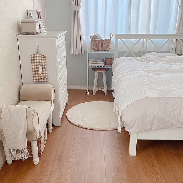 Bedroom,サイドテーブルが欲しい♡,モニター応募投稿,コメントお気遣いなく♡,Salyu!,ニトリ kurinの部屋