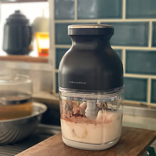 Kitchen,ドリンク,フラペチーノ,コードレスカプセルカッターボンヌ,コードレスカプセルカッター,コードレス,フードカッター,買ってよかったもの kuromameの部屋