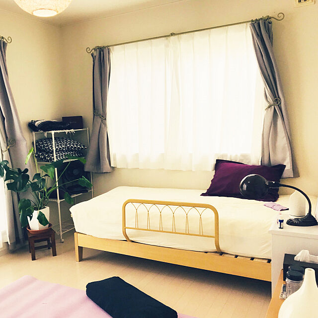 Bedroom,ヨガ,観葉植物 hirayukkyの部屋
