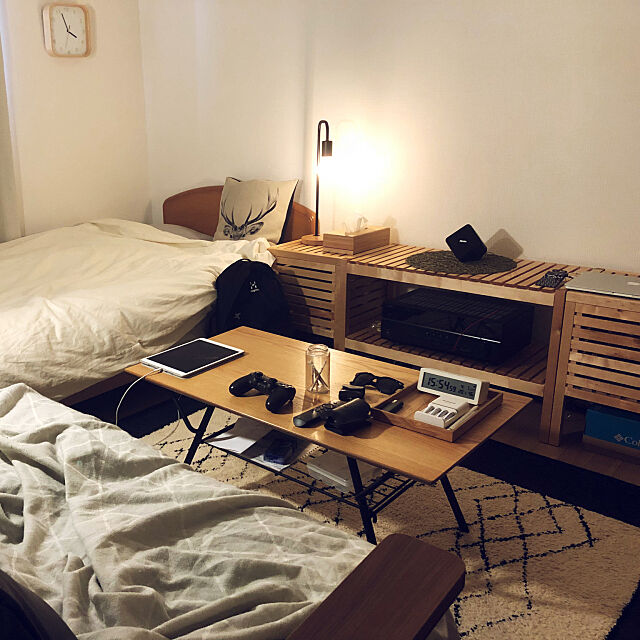 Lounge,一人暮らし,IKEA,無印良品,ナチュラル szmzn11の部屋