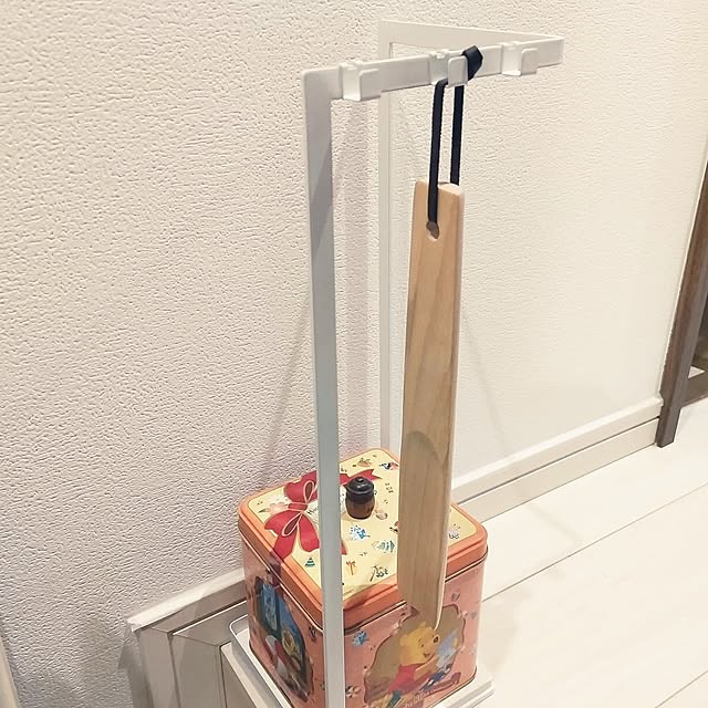 無印良品,玄関,傘立て,靴べら,吊り下げ収納,マンション暮らし,木製靴べら,珪藻土スチールアンブレラスタンド,Overview,アンドエヌイー,アンブレラスタンド,&NE mi-saの部屋