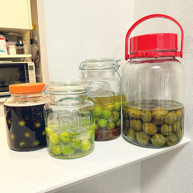 早く飲みたい,蜂蜜梅酒,黒糖梅酒,梅仕事,梅酒 yoyoyoの部屋