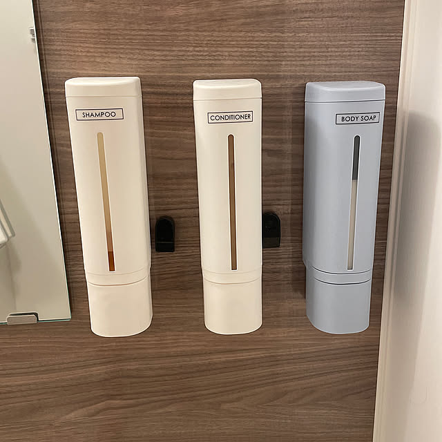 Bathroom,浮かせる収納,ニトリ rabradollの部屋