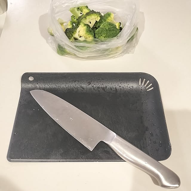Kitchen,まな板,ダイソー,ちょこっとまな板,ちょこっとまな板ロング,狭スペース,キッチン用品,ニトリ,三徳包丁,アイラップ ya_maの部屋