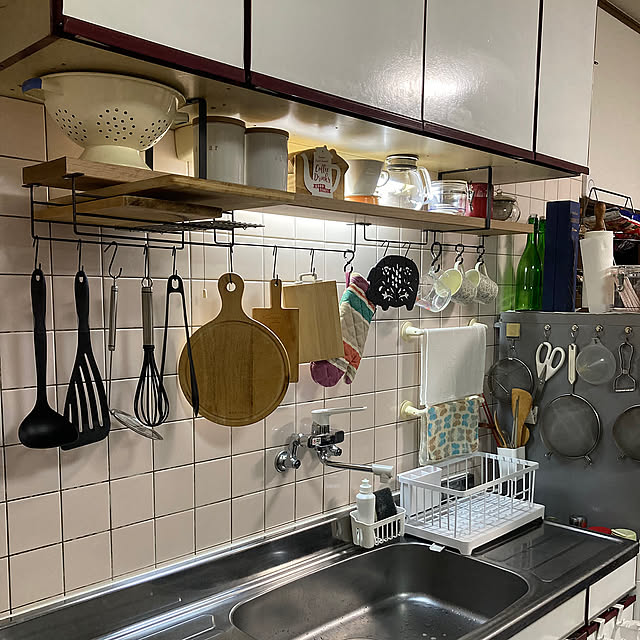 Kitchen,フック,中古住宅,終の住処 kazu-cafeの部屋