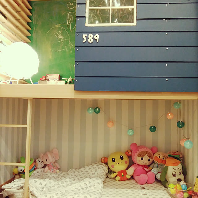 Overview,DIY,IKEA,押し入れこどもスペース,トミカ収納,お昼寝スペース koruhariの部屋
