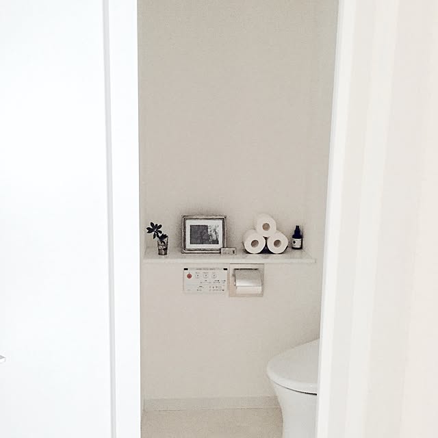 Bathroom,ホワイトインテリア,シンプルインテリア,シンプル,白のチカラ,ig→yuuuuu.0904 yuuの部屋