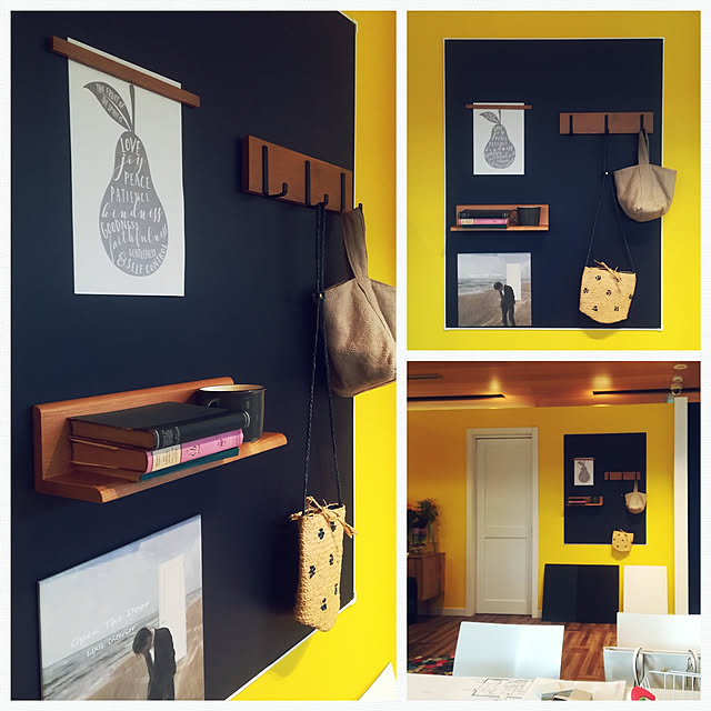 LIXIL,ラシッサ,アクセントボード,interio,Living Deli,モニター当選,壁面収納,On Walls marineの部屋