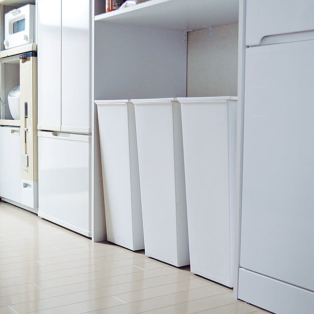 キッチンのゴミ箱,Kitchen,すっきり暮らす,ゴミ箱,冷蔵庫みたいな食品庫 kuruMiの部屋