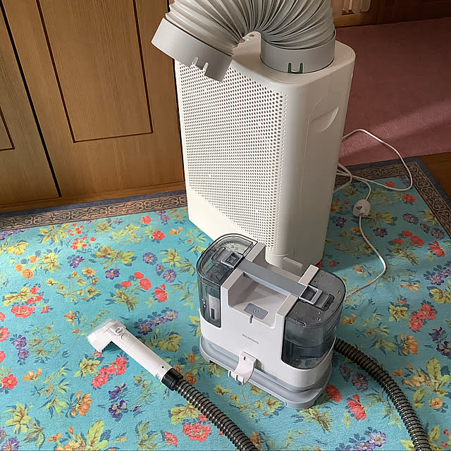 除湿機,お気に入りのカーペット,リンサークリーナー,アイリスオーヤマ,カーペットの掃除,年末年始の準備始めました,カラフル好き♡,Entrance haruminの部屋