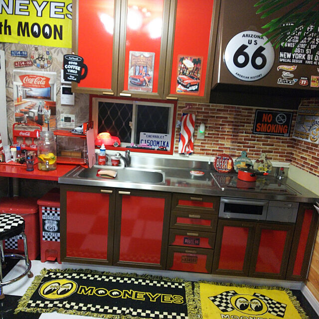 Kitchen,アメリカンポップ,アメリカン雑貨,ルート66 Mikaの部屋