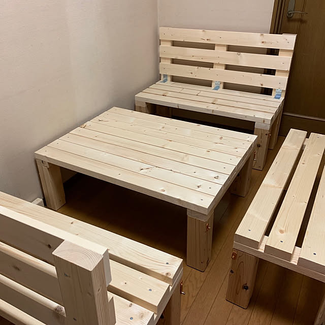 ベッドDIY tomomiの部屋