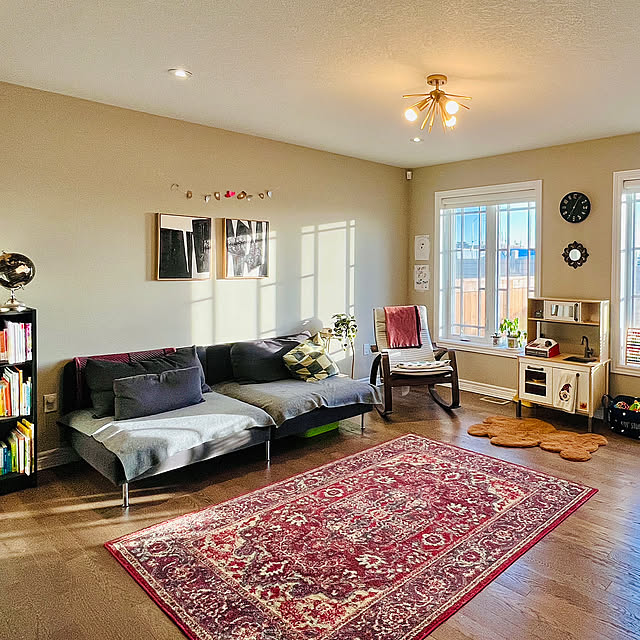 Lounge,ポエング　ロッキングチェア,ポエング,poang,DUKTIG,soderhamn,ソーデルハムン,子どもと暮らす,シンプルライフに憧れ,IKEA,100均 mini_mumの部屋