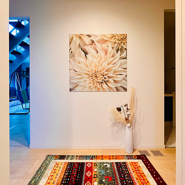 Entrance,エコカラットDIY,エコカラット,エコカラットセルフ,玄関インテリア,インテリア,注文住宅,男前インテリア,インダストリアルインテリア,ブルックリンスタイル,戸建て,あったかハイム,快適エアリー,すっきり暮らす,スマートパワーステーション,マイホーム記録,おうち時間,心地よい暮らし,鉄骨住宅,雑貨 Yumi-springの部屋