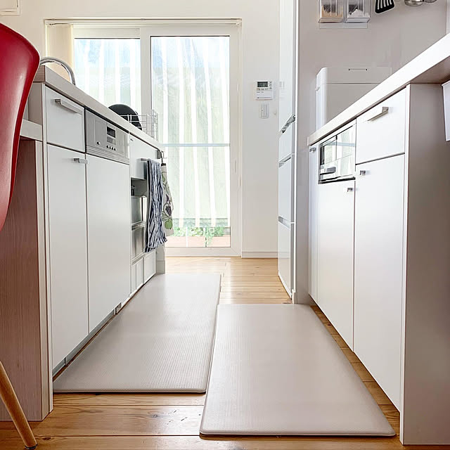 キッチンマット,キッチン,シンプルな暮らし,シンプルホーム,シンプル,IG→kana_home,マイホーム,注文住宅,こどもと暮らす,Kitchen kana_homeの部屋
