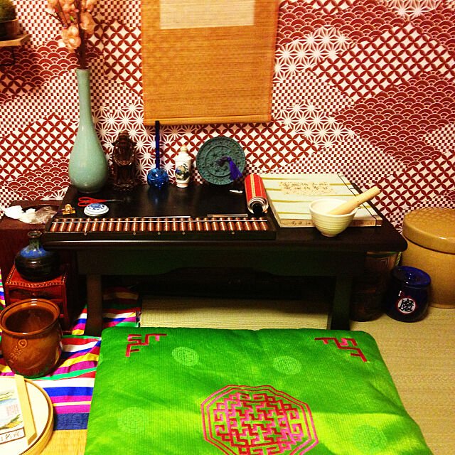 My Desk,文机,和室 takakuzenの部屋