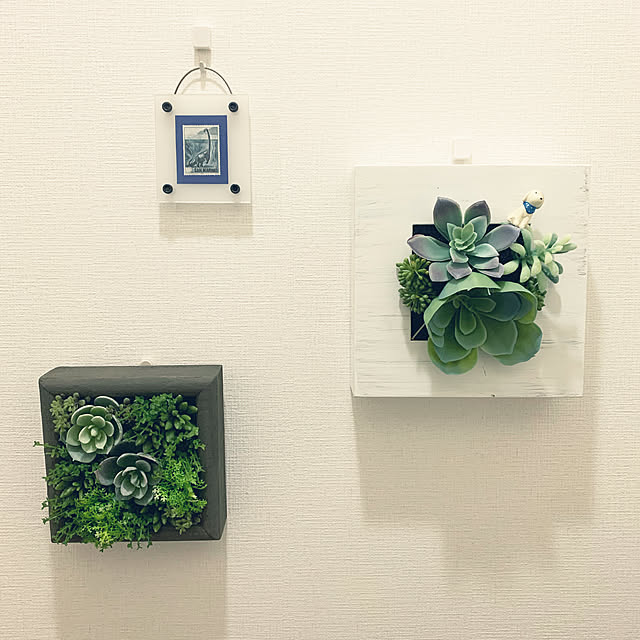 切手,エラスモサウルス,恐竜,ニトリ,フェイクグリーン,観葉植物のある暮らし,ミニ額,Bathroom kiyo_seitaの部屋