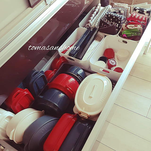 Kitchen,食器棚引き出し収納,お弁当用品 tomasanの部屋