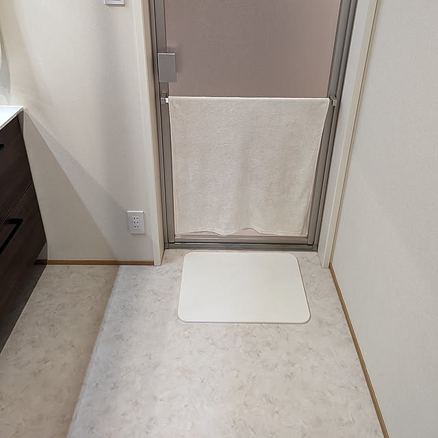 Bathroom,バスマット,珪藻土,珪藻土バスマット,ニトリ,40×55cm,ニトリのバスマット,シンプルが好き,シンプルな暮らし Takenokoの部屋