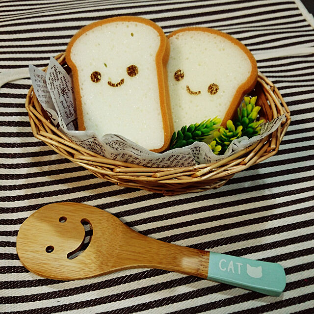 Kitchen,ダイソー,こどもと暮らす,パン,スポンジ misarikuの部屋