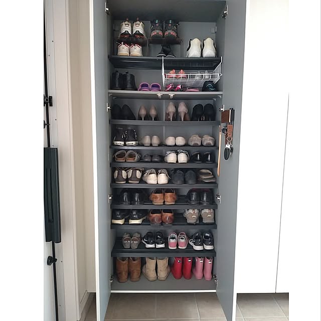 Entrance,新生活,玄関収納,靴箱,靴収納,セリア,3COINS shiokoの部屋