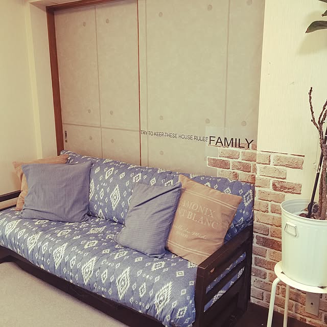 Lounge,しまむらマルチカバー,マルチカバー mikiの部屋