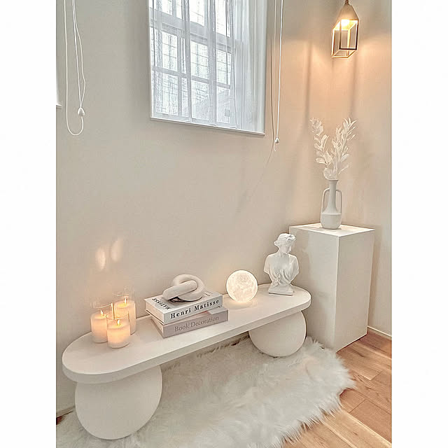 Bedroom,サイドテーブル,照明,ナチュラル,雑貨,アンティーク,DIY,北欧,リメイク,ホワイトインテリア,海外風インテリア,ナチュラルカラー,ポラス,ポラスの注文住宅 Yuukaの部屋