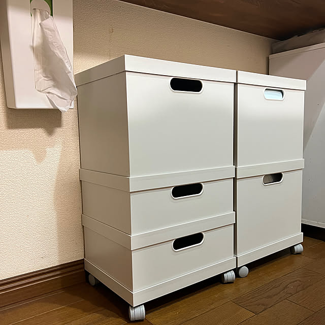 Lounge,ひっかけ収納,ブックスタンド,メイクボックス,メイク収納,ファイルボックス収納,ファイルボックス,セリア,無印良品,ダイソー,収納ワゴン,カウンター下収納 ransakumamaの部屋