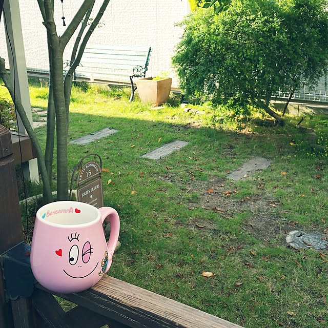 Overview,バーバパパファミリー,癒し*´｀*,いいね♪いつもありがとうございます❤️,庭,朝の１枚,朝のコーヒーTime,芝生 tomoppの部屋