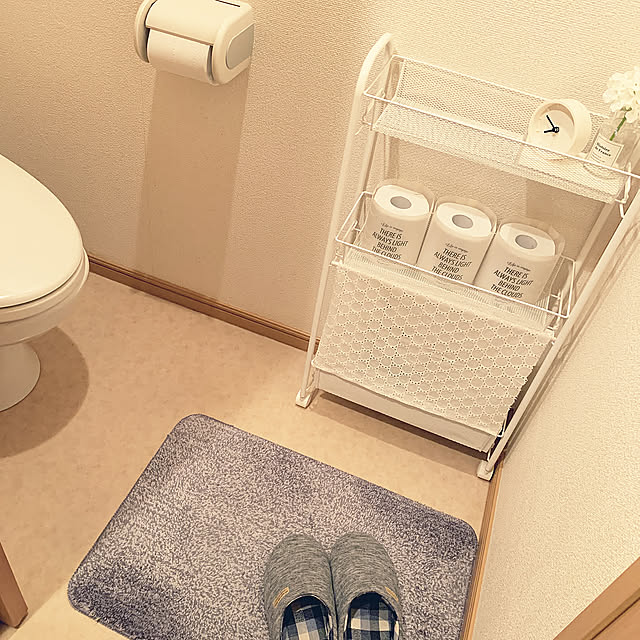 時計,RoomClipアンケート,ダイソー,セリア,10分でできる100均リメイク,ニトリ,ホワイトインテリア,Bathroom yuの部屋