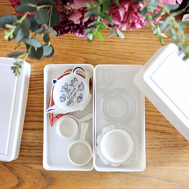 食器,豆皿,粘土ケース,ダイソー,ダイソーの粘土ケース,片付けやすい,Kitchen Kaneyukiの部屋