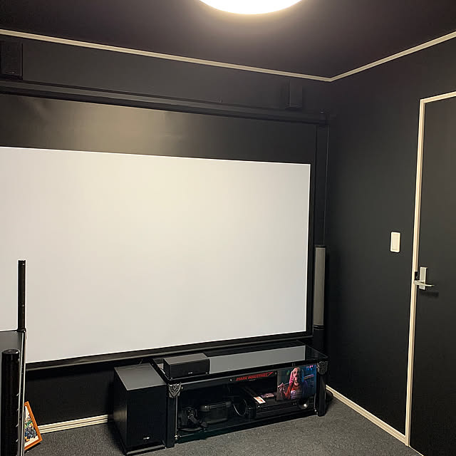壁紙屋本舗,アーネストワン,ホームシアター,DIY Acanthusの部屋